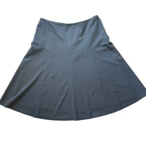 Lauren Ralph Lauren Women’s Black A-Line Fully Lined Skirt, Size 16W